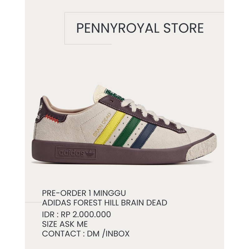 ADIDAS FOREST HILL X BRAIN DEAD