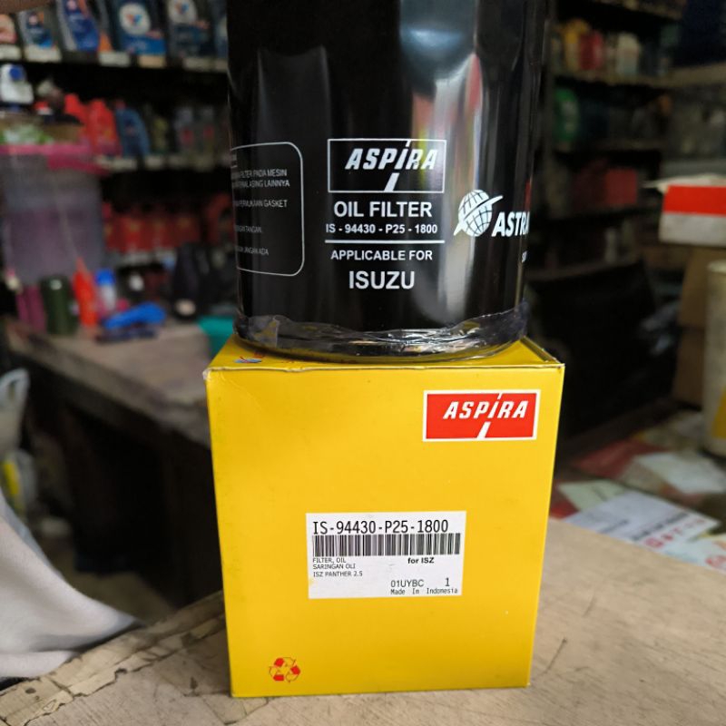 FILTER OLI PHANTER 2.5 ASPIRA IS-94430-P25-1800 SARINGAN OLI PHANTER 2.5