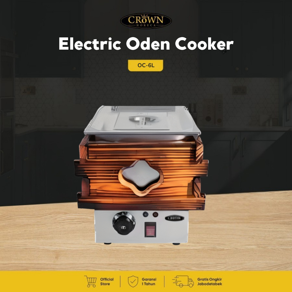 OC-6L Electric Oden Cooker - Crown Horeca