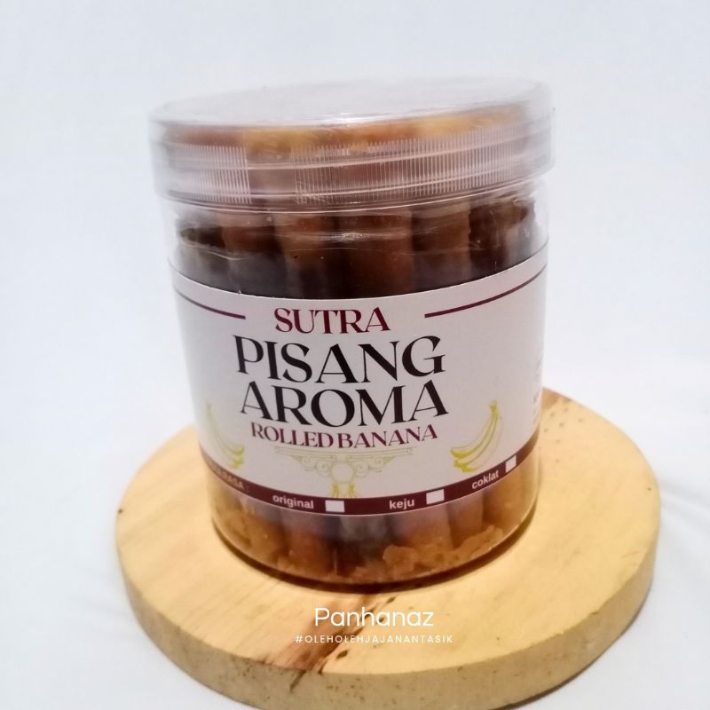 

pisang aroma sutra banana roll stick sutra
