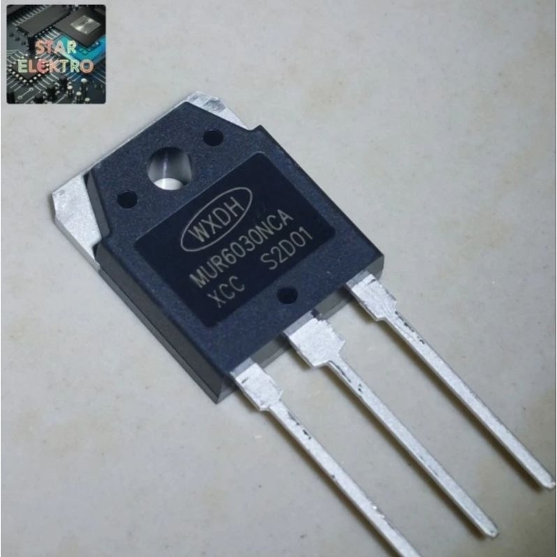 MUR6030NCA MUR6030 NCA Dioda MUR 6030NCA Fast Recovery 60A 300V To-3p 6030 Diode Transistor