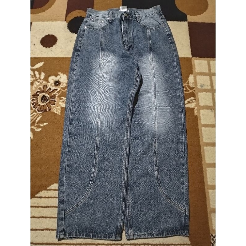 BAGGY JEANS PECAH POLA