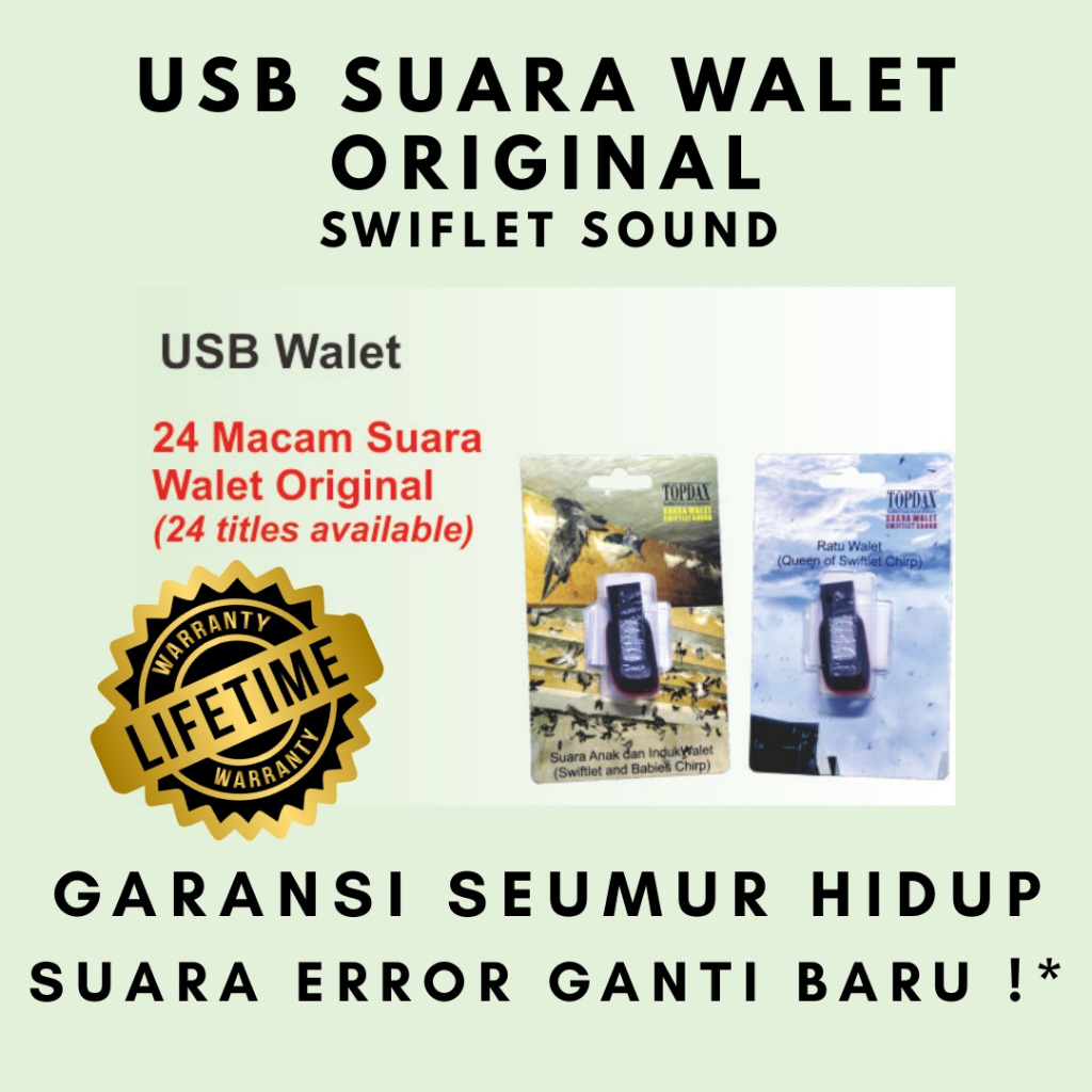 Usb Suara Walet Original
