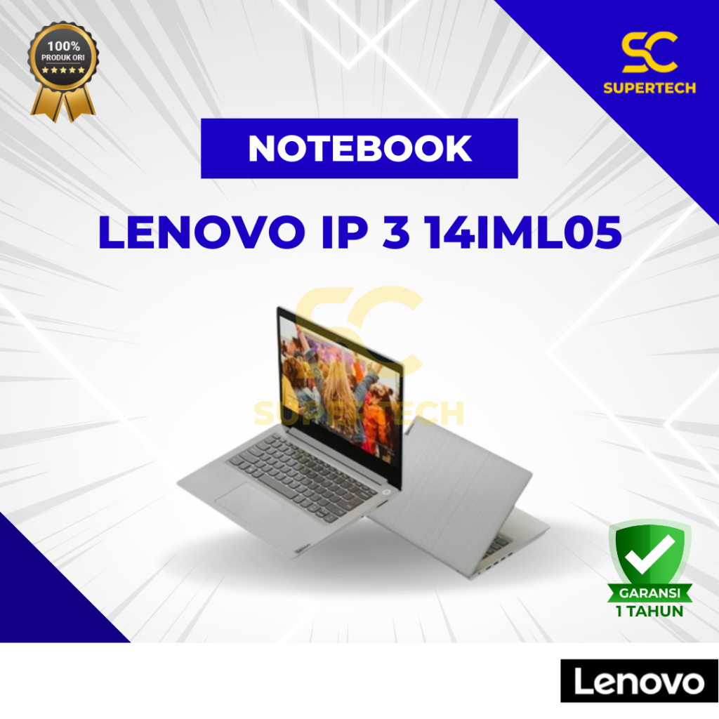 NOTEBOOK LENOVO IP 3 14IML05 I5-10210U 8GB 512GB 14HD W11 DISTRI