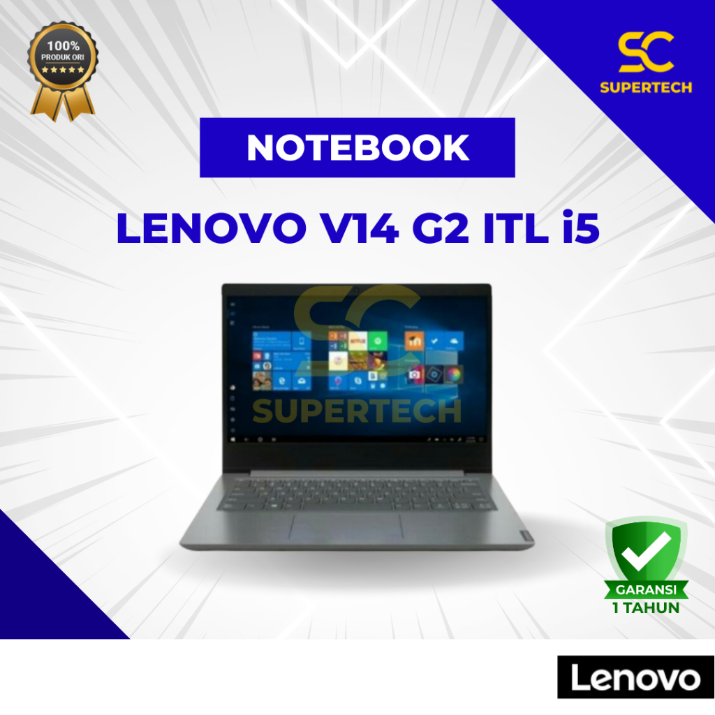 Notebook Lenovo V14 G2 ITL i5 1135G7 8GB 256GB MX350 2G 14" W10