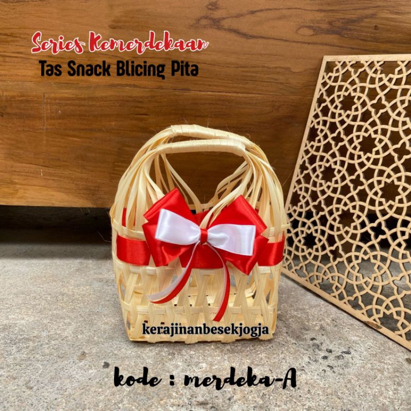

KEMERDEKAAN | TAS SNACK BLICING PITA | hampers kemerdekaan snack kemerdekaan goodie bag kemerdekaan