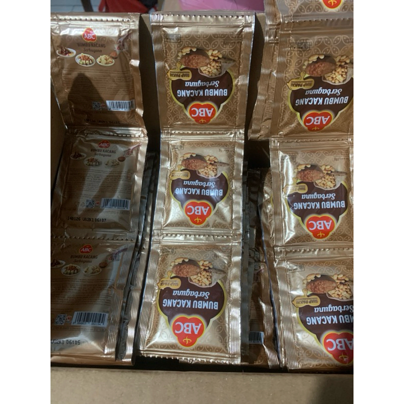 

BUMBU KACANG ABC SERBAGUNA PER RENCENG ISI 10 SACHET x 18 GR