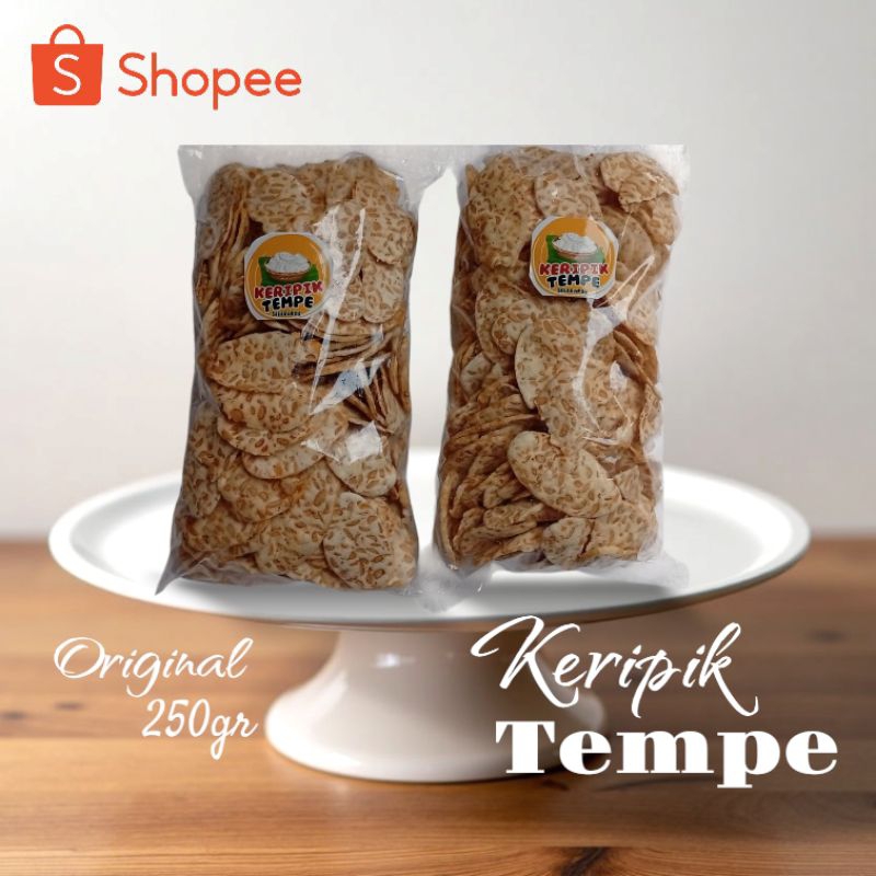 

Keripik Tempe Original 250gr