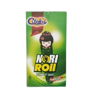

Citoku Nori Roll 1 BOX isi 12 Snack Rumput Laut Seaweed Roll Nori Gulung