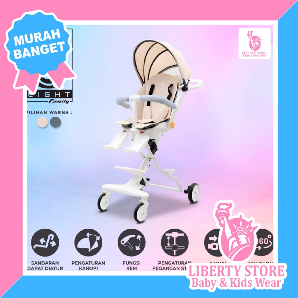 Stroller Kereta Dorong Bayi FAMILY FS-EIGHT