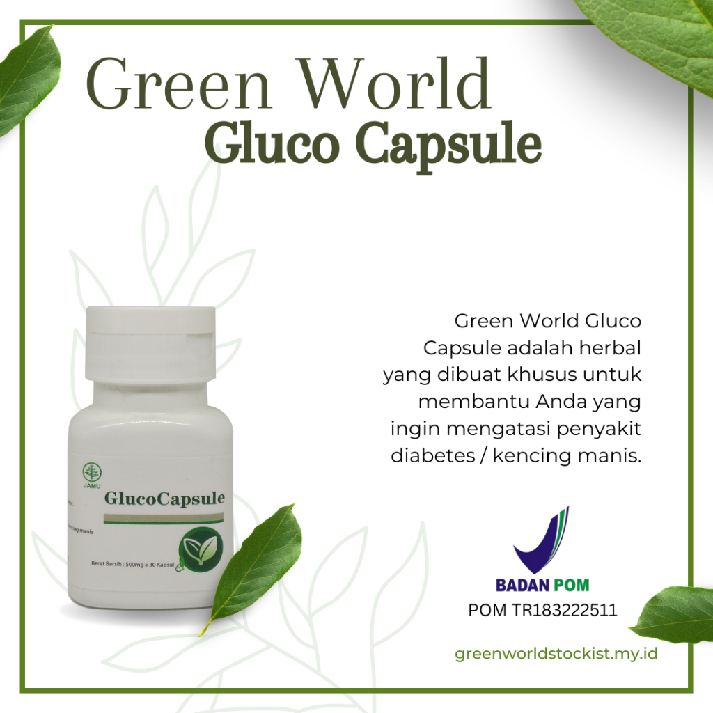 Gluco Capsule - Obat Diabetes