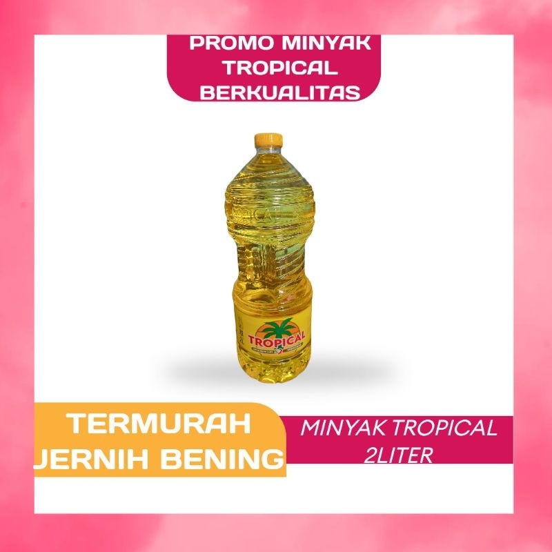 

TROPICAL MINYAK GORENG OMEGA 9 2KALI PENYARINGAN JERNIH 2 LITER [PROMO]
