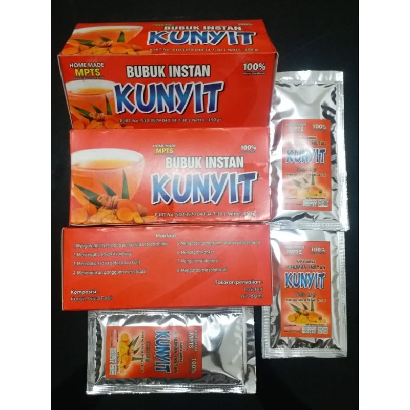 

Minuman Bubuk Instant Kunyit (tanpa ampas) 100% Homemade