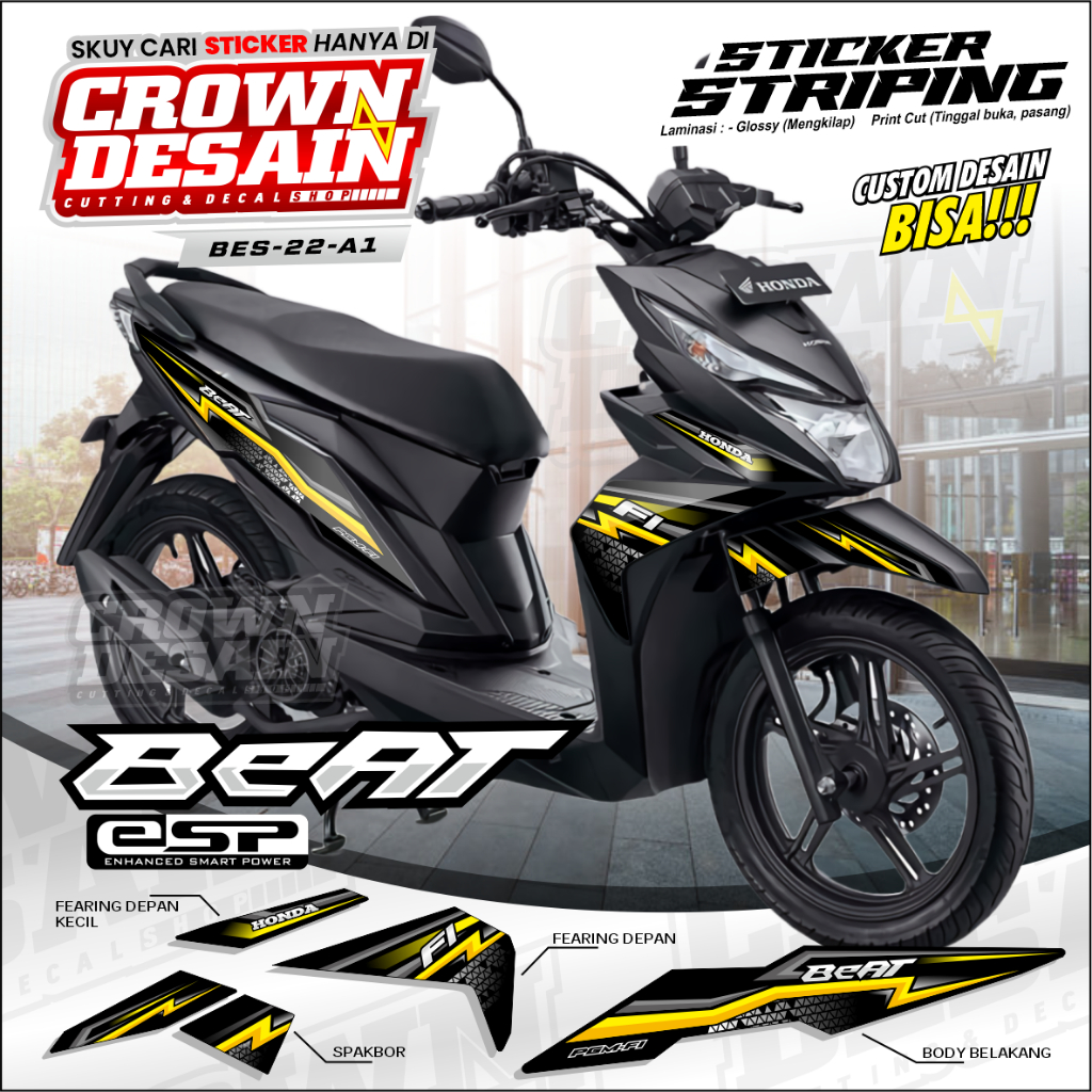 STRIPING BEAT STREET/ STIKER STRIPING BEAT STREET/ CUSTOM DESAIN/BEAT STREET