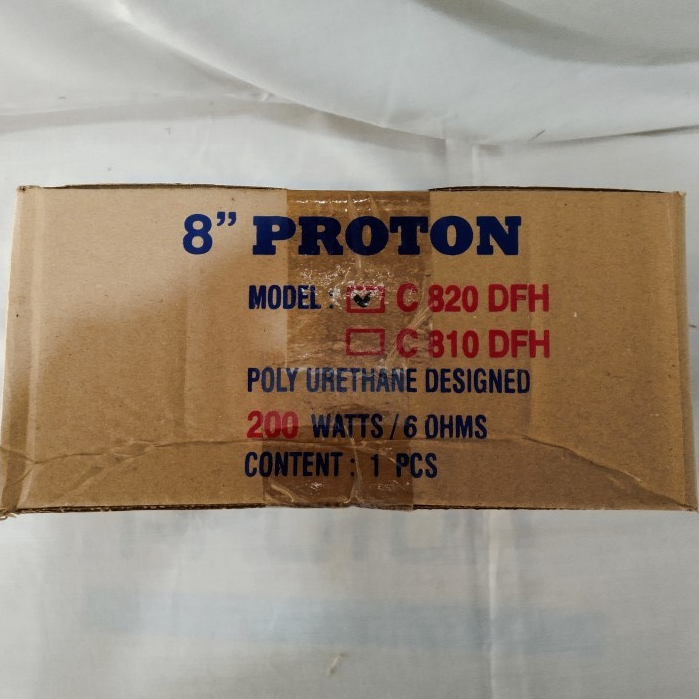 Speaker Merek PROTON 8" Inch Type C 820 DFH