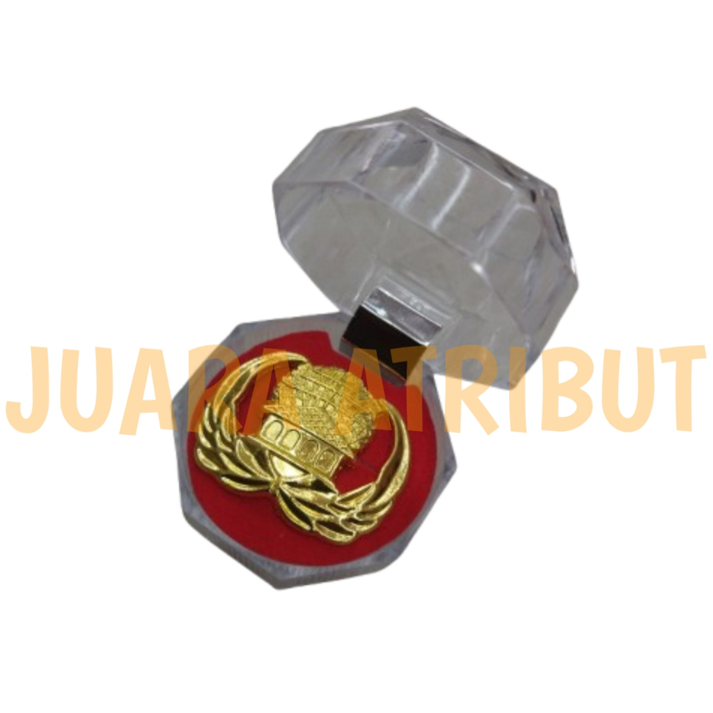 PIN KORPRI / BROS KORPRI / PIN KORPRI MAGNET /PIN KORPRI PENITI BAHAN KUNINGAN BERKUALITAS/ BROS/PIN