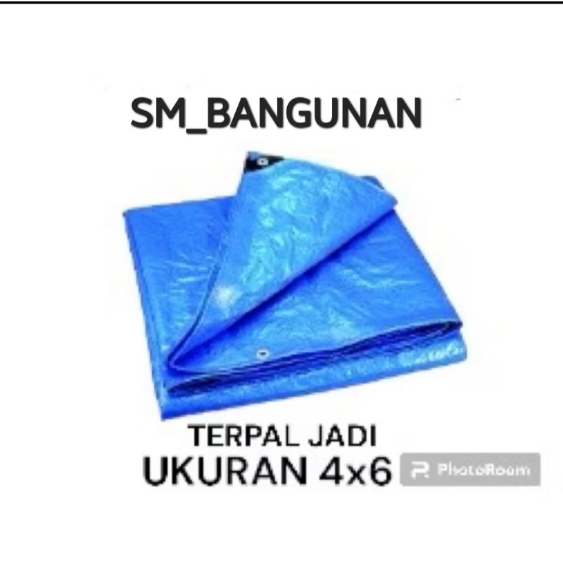 TERPAL A3 (4x6) / TERPAL JADI (4x6) / TERPAL PLASTIK MURAH (4x6) / TERPAL BIRU