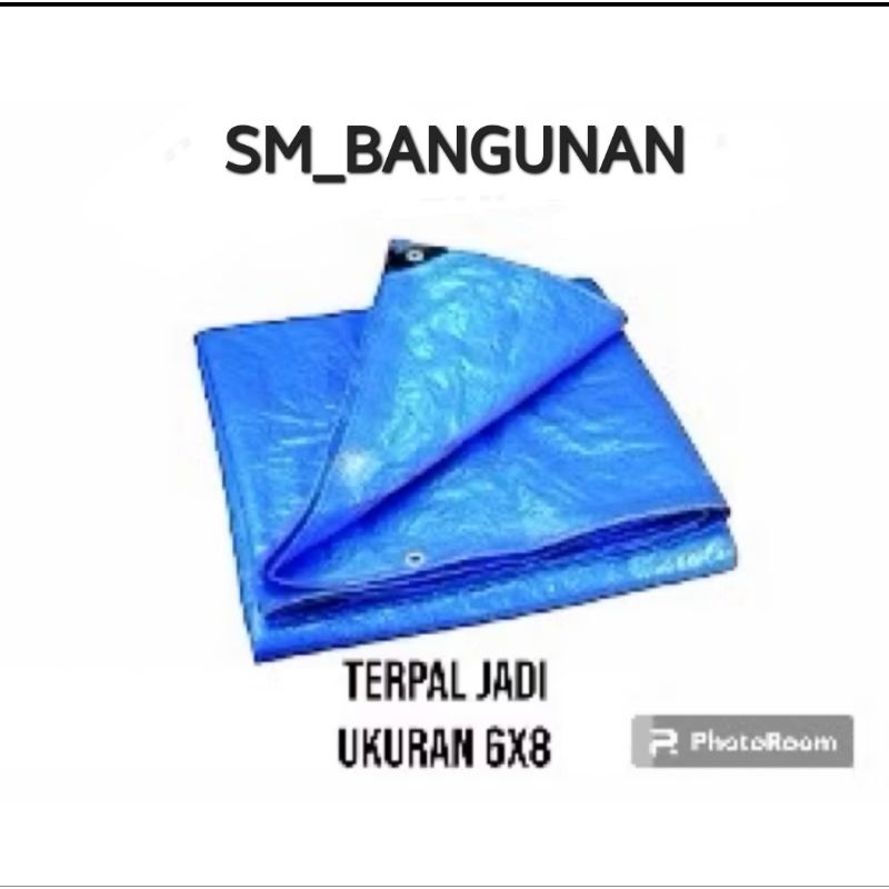 TERPAL A3 (6x8) / TERPAL JADI 6x8 / TERPAL PLASTIK MURAH (6x8) / TERPAL BIRU
