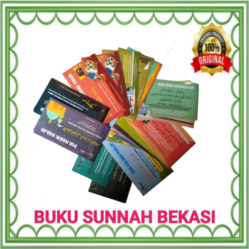

STIKER DOA DAN DZIKIR PILIHAN UKURAN LEBIH BESAR 10 X 16 cm, isi 30 LEMBAR