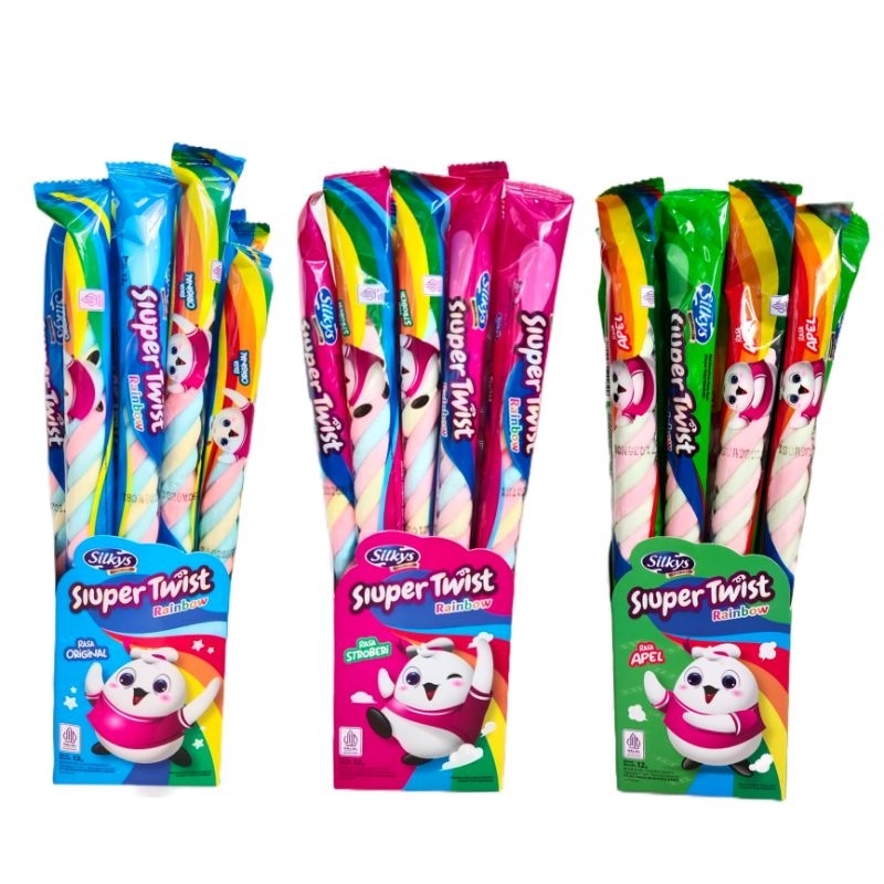 

MARSMALLOW SUPER TWIST RAINBOW SILKY ISI 20
