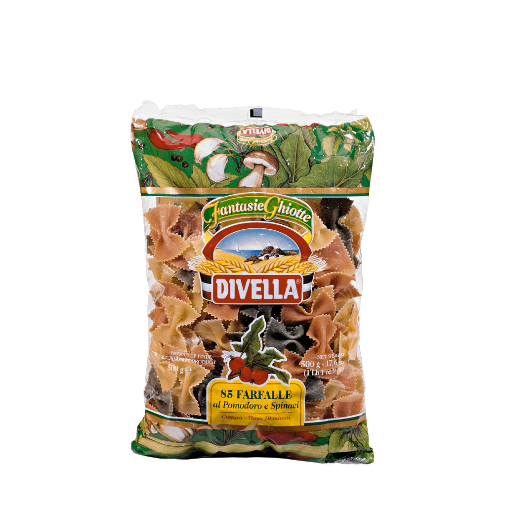 

Divella Farfalle E Spinachi 500 G Import Italy
