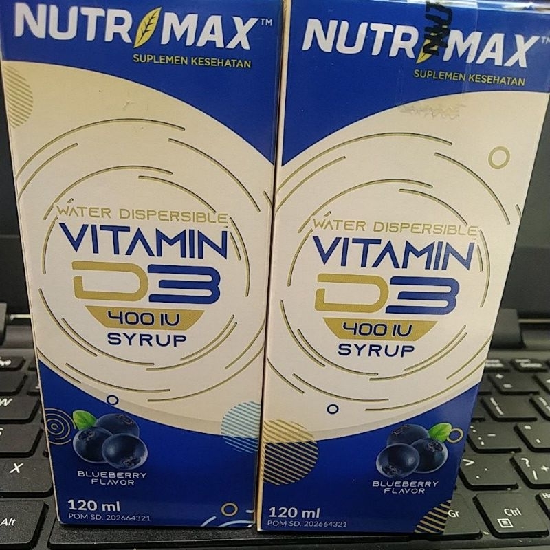 Nutrimax vitamin D3 400iu syrup
