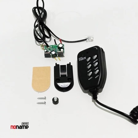 Modul Kit Sirine 6 Suara Lengkap dengan Mic