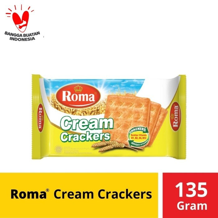 

ROMA CREAM CRACKERS 105GR ( 20 PCS )