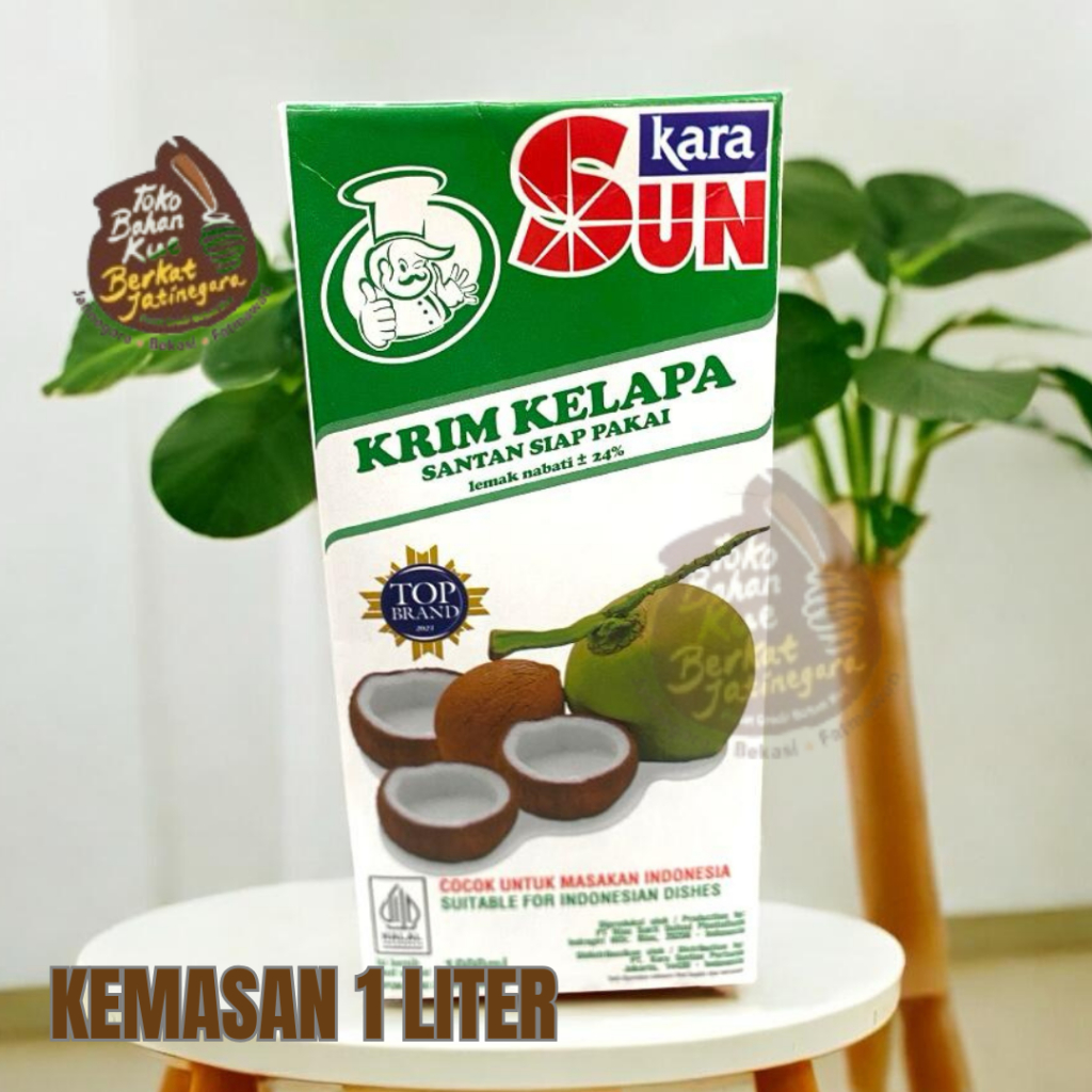 

SUN KARA SANTAN CAIR KELAPA 1 LITER / SANTAN KELAPA SIAP PAKAI / SANTAN KELAPA INSTAN