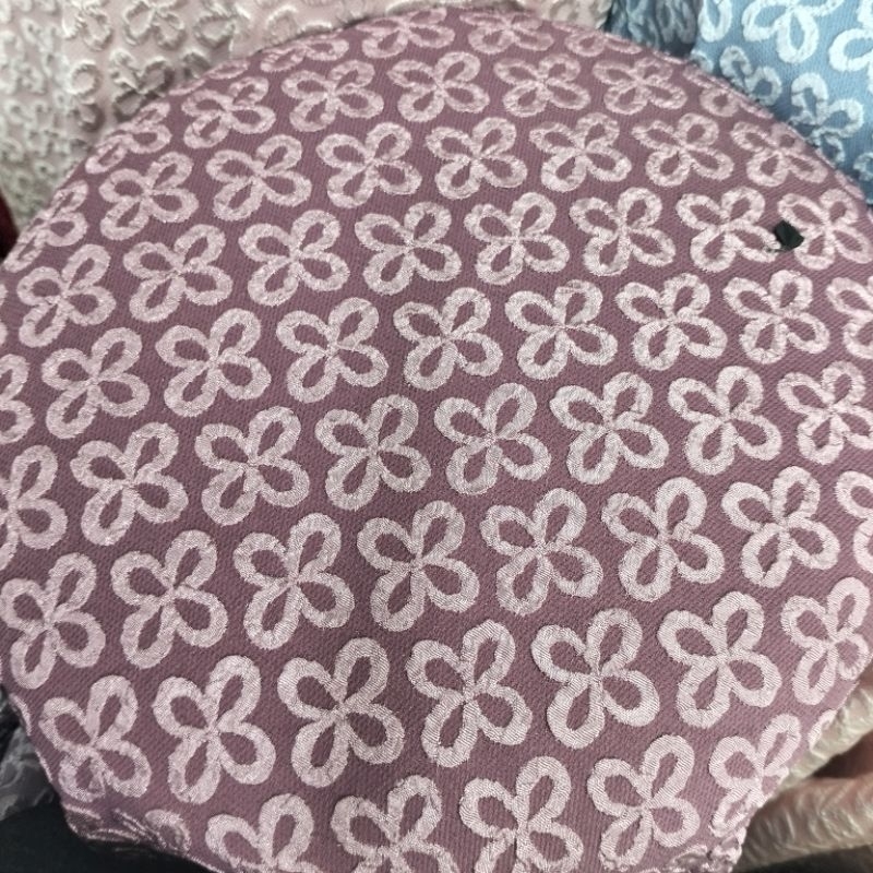 bahan kain Jacquard emboss premium/kain fukuro Jacquard kebaya/Jacquard emboss motif bunga kecil