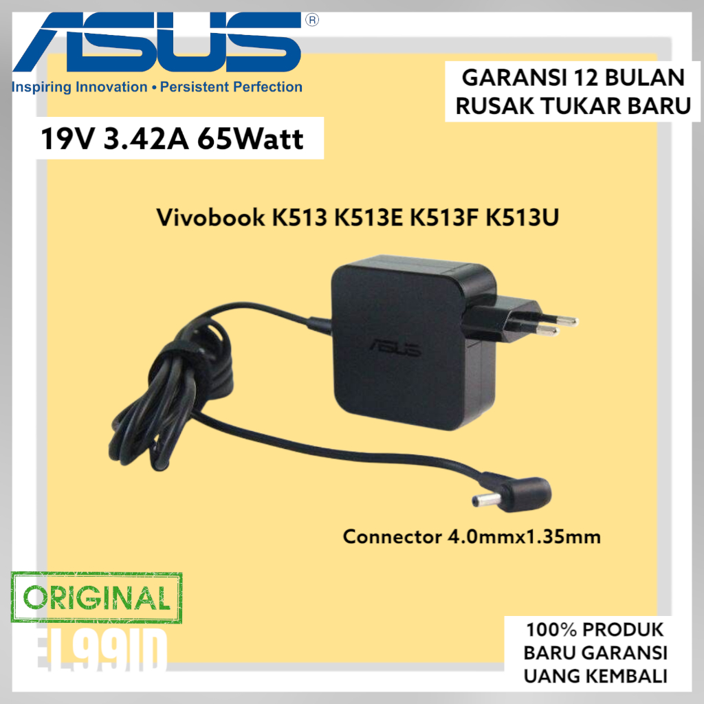 Adaptor Charger Asus Vivobook K513 K513E K513F K513U