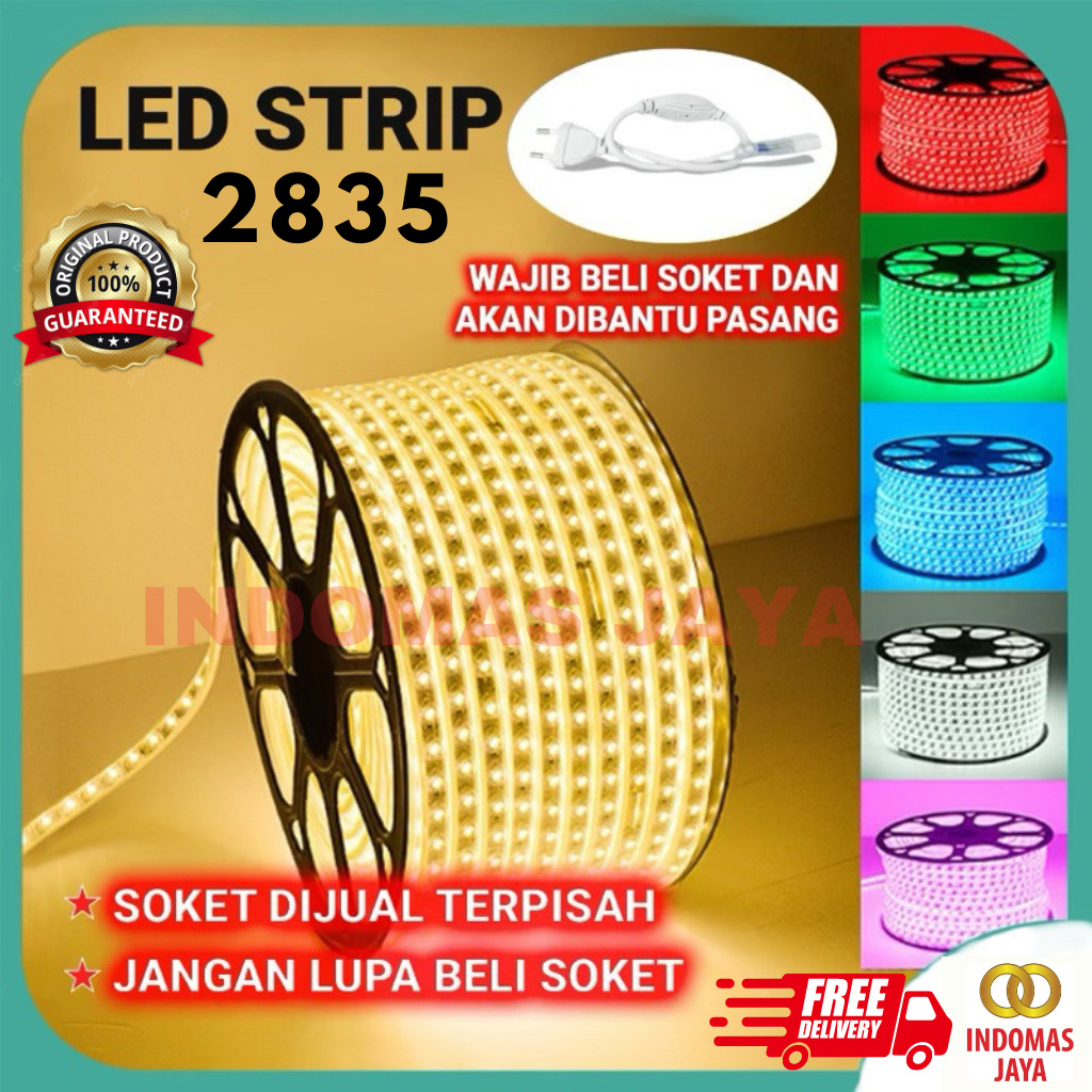 LAMPU HIAS led strip lampu hias selang anti tahan air permeter LAMPU PLAFON