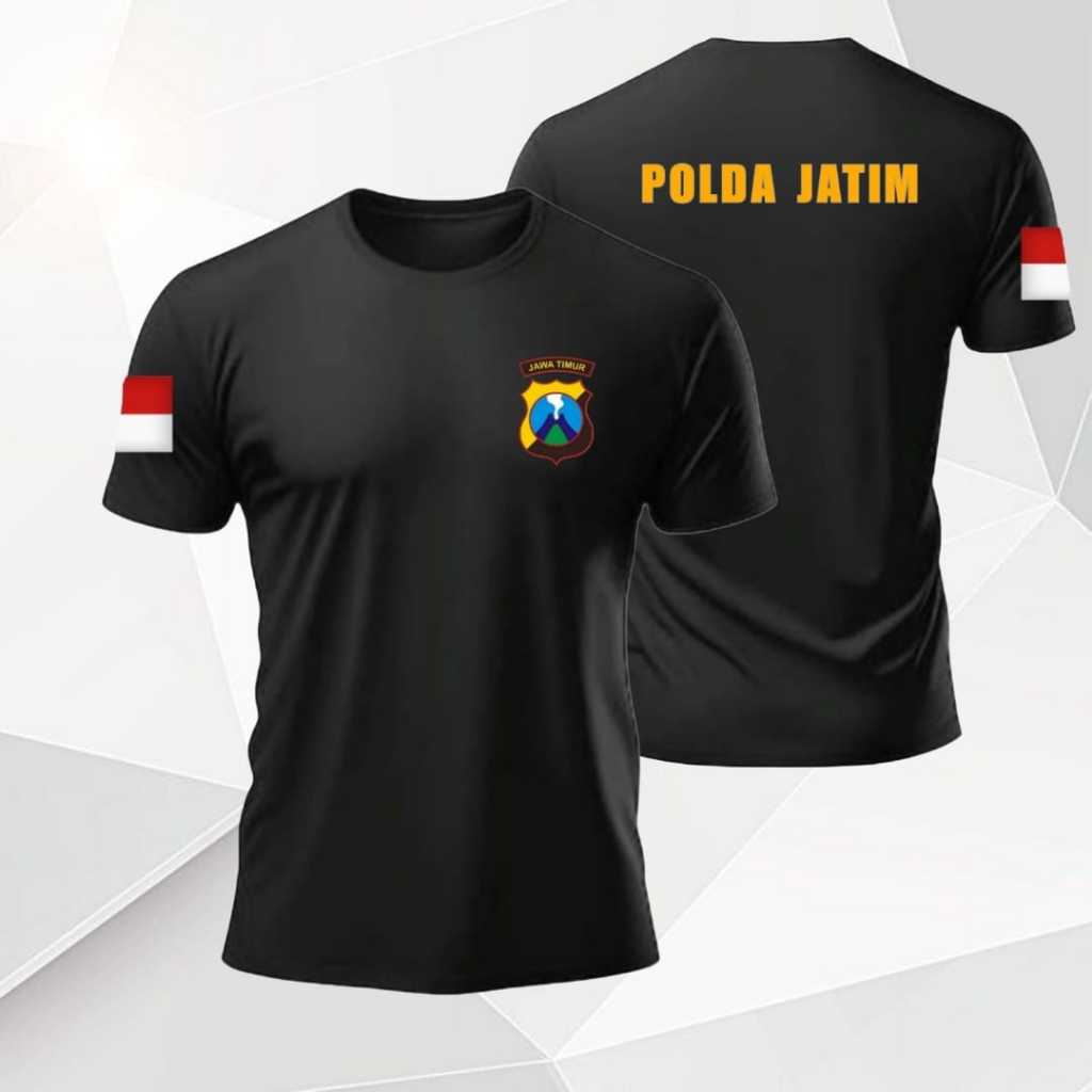 Kaos Polda Jatim - Desain Eksklusif untuk Personel Polda Jatim