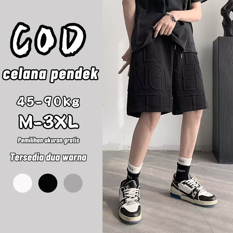 Celana Pendek Pria Kasual Kekinian Celana Pendek Pria Simple Keren Nyaman OOTD Santai Kekinian Warna