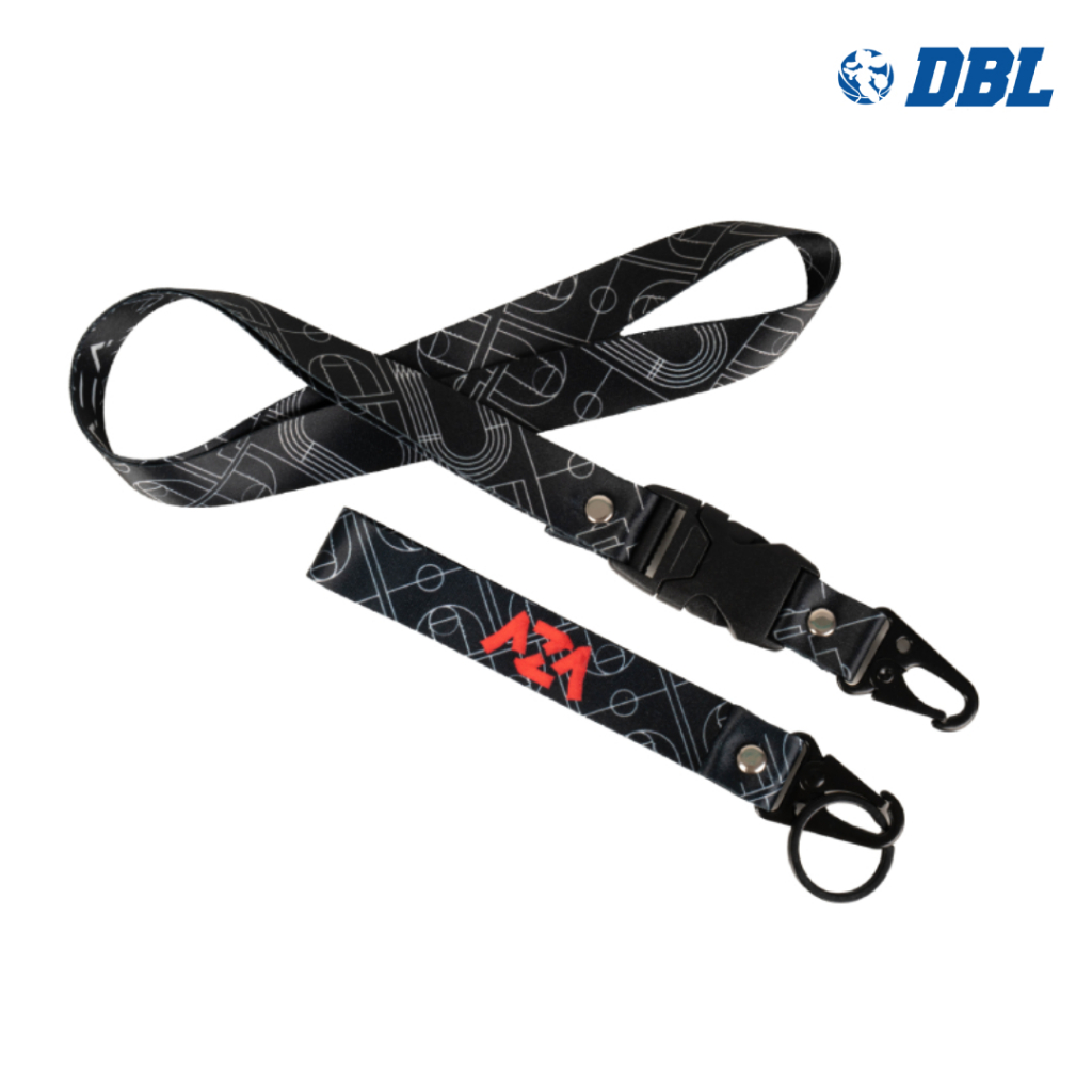 

DBL x AZA Lanyard - Line Art - Black