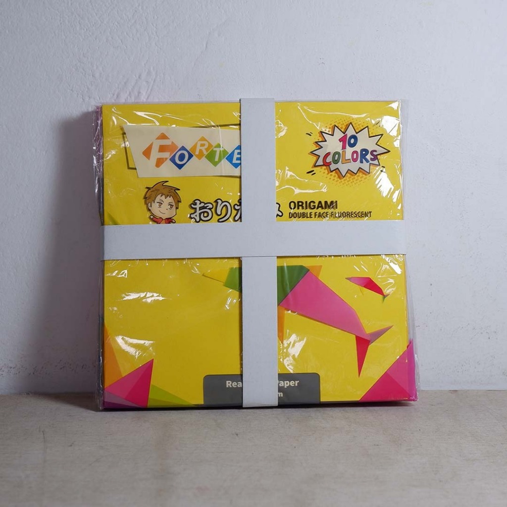 

Nerrd [10 Pack] Paket Hemat Grosir Kertas Origami Forte 16 x 16 cm Murah 10 Pack