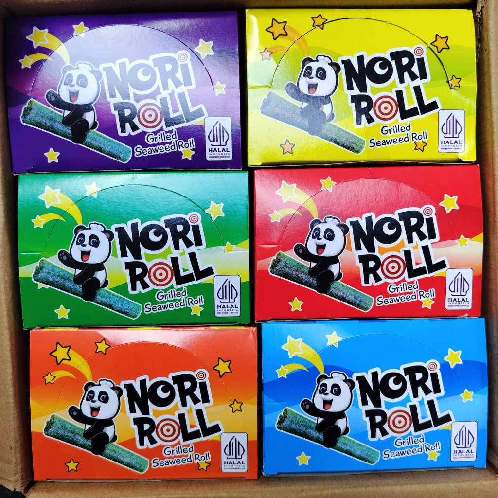 

NORO NORI ROLL 1 DUS ISI 6 BOX SNACK NORI ROLL (72PCS)