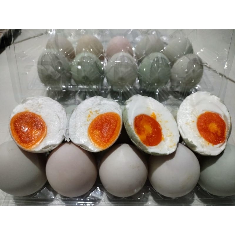 

telur asin omega asli 1pack isi 10butir