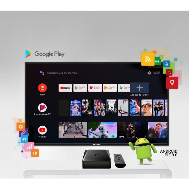 Root Dan unlock Preloved Polytron MOLA TV Streaming Android TV Box Polytron PDB M11 Smart TV Box