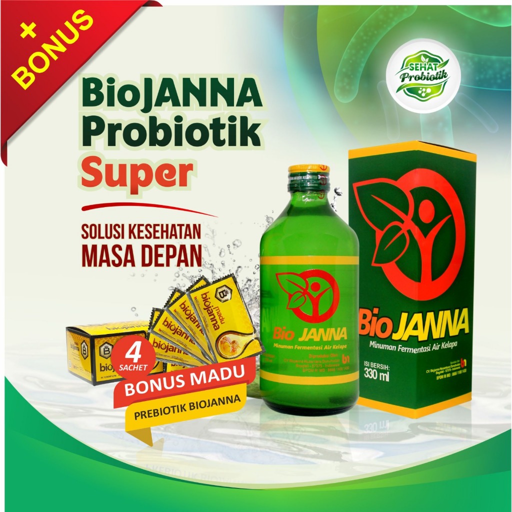 Biojanna Super 330 ml - Herbal - Herbal BioJANNA - Herbal untuk menjaga Imunitas Tubuh