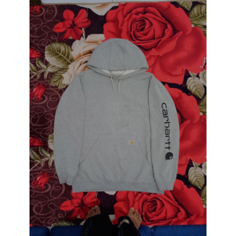 hoodie carhartt spellout