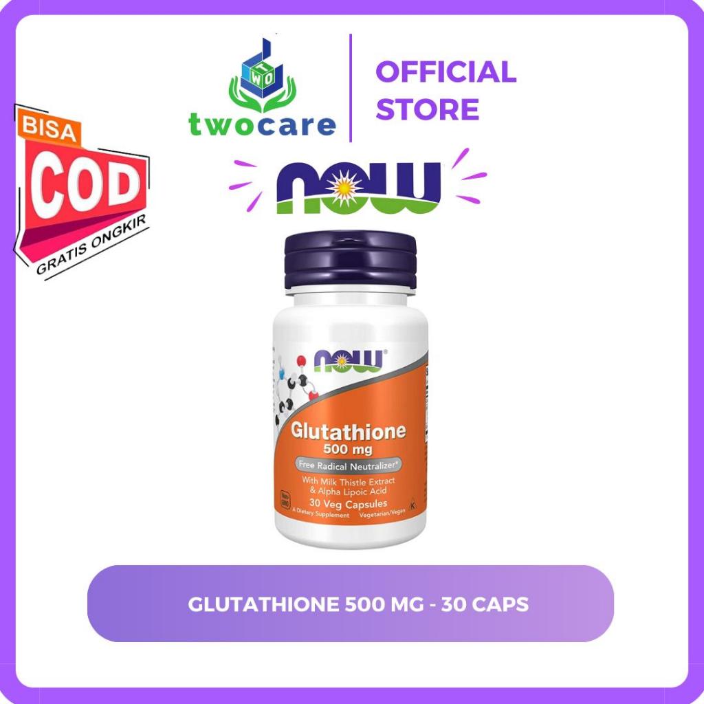 Now Glutathione 500 Mg 30 Vcaps