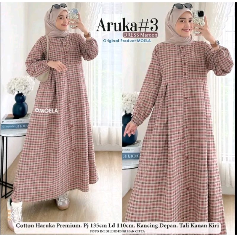 ARUKA #3 GAMIS HARIAN BUSUI