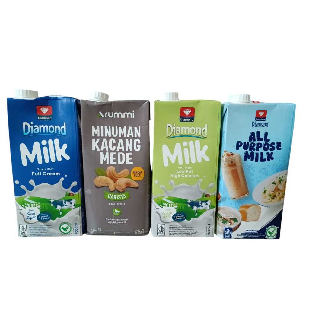 

Diamond Milk UHT varian rasa 1000ml