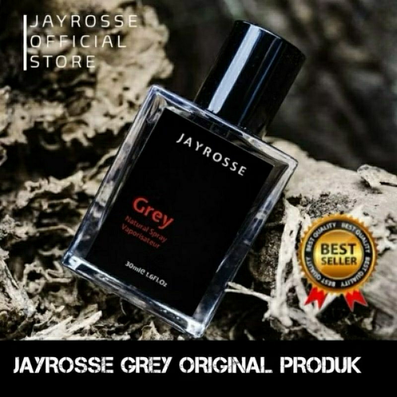 Parfum Jayrosse Grey | Parfum Pria | ParfumJayrosee Grey Red 30ml - Luke
