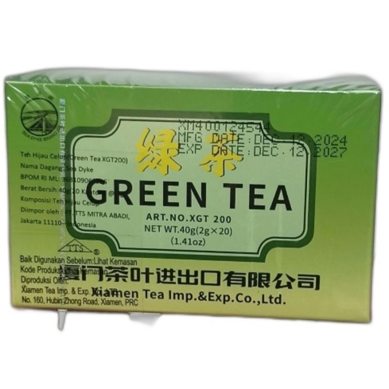 

Green Tea China 20s / Teh Celup Hijau Asli China 20s