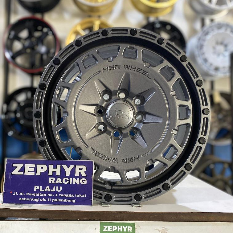 velg hsr ring 15 type arfak untuk bio, avanza, xenia, serion, kijang dll hsr r15