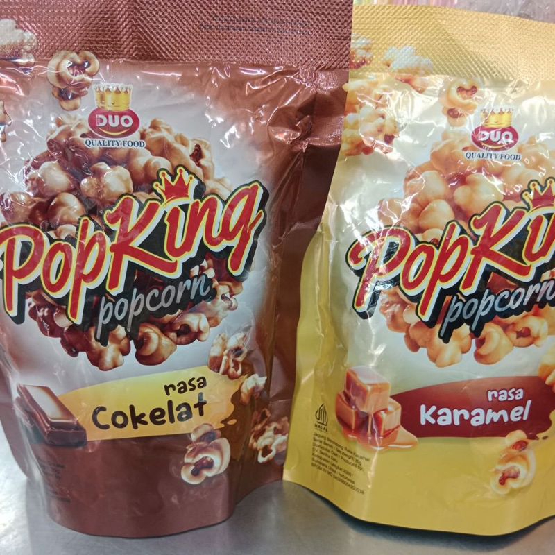 

POPKING POPCORN RASA COKELAT DAN KARAMEL
