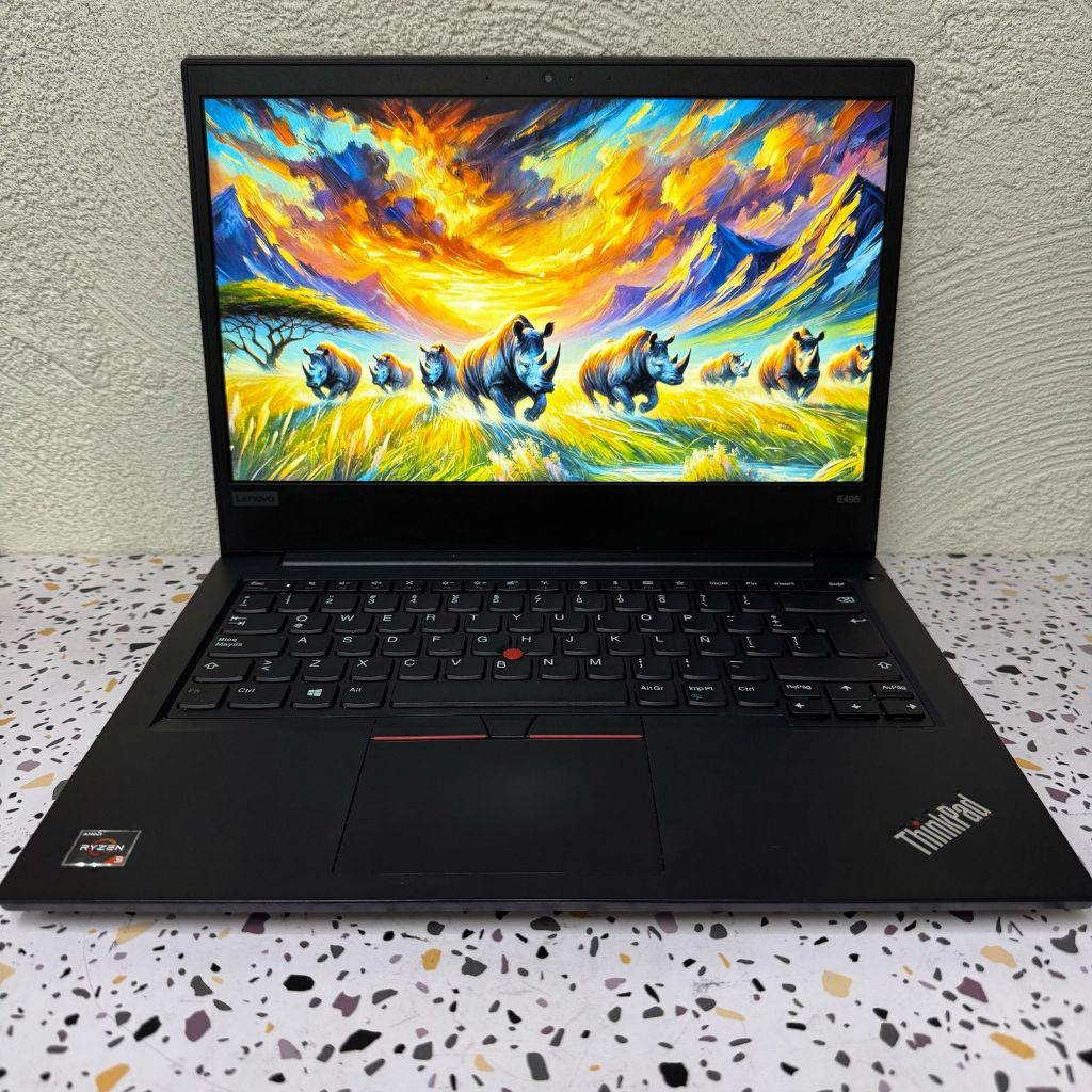 Laptop Lenovo Thinkpad E495 Ryzen 3 - Layar 14 Inch - Second Murah Bagus Bergaransi