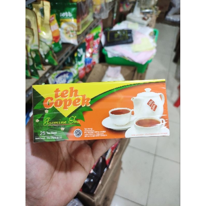 

Teh Gopek Celup isi 25 bag Melati Jasmine Premium